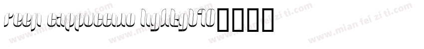 REEJI Cappuccino LightGB10字体转换